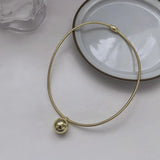 Ropuhov Spring Ball Pendant Necklace Bling Gift for Women