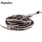 Ropuhov Snake Exaggerated Winding Neck Chain Metal Necklace
