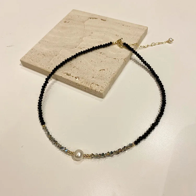 Sparkling Red Pearl Crystal Jewelry Set