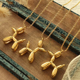 French Cross-border Selling Mechanical Dog Animal Pendant Necklace