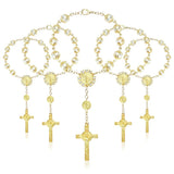 Baptism Rosary Bracelet Party Favors
