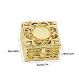 Rosary Bead Box Necklace Metal Christian Catholic Religious Jewelry Case