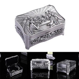 Rosary Necklace Jewelry Storage Box Catholic Christian Rosary Tiny