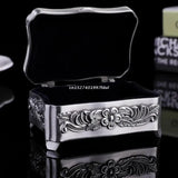 Rosary Necklace Jewelry Storage Box Catholic Christian Rosary Tiny
