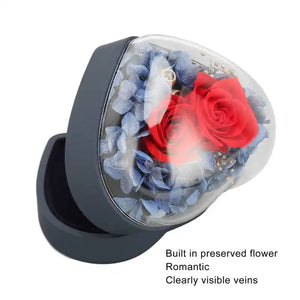 Valentine's Day Rose Box Flip Ring