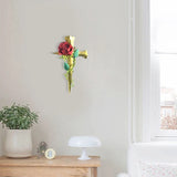 Rose Cross-Resin Mold Wall Decor for Home- Indoor Art