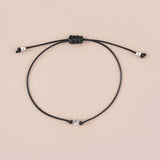 Rose Flower Charm Bracelet Friendship Couples Sister Wristband