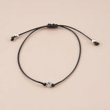 Rose Flower Charm Bracelet Friendship Couples Sister Wristband
