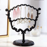 Rose Flower Jewelry Display Stand Tray Organizer