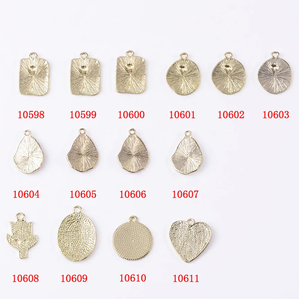 Rose Flower Enamel Charms for Jewelry Making 10pcs Vintage Drop Oil Earrings