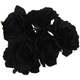 Rose Flower Hair Clip Pin Up Flower Brooch 5 Packs