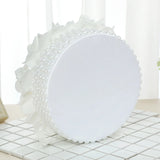 Rose Flower Ring Pillow Bride Groom Ring Setting