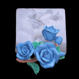 Rose Flower Silicone Mold for DIY Resin Jewelry Accessories