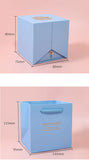 Rose Eternal Soap Flower Jewelry Box Ring Necklace Storage Box