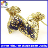 Rose Bronzing Organza Jewelry Packaging Gift Bags 100pcs/lot