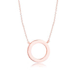 Sparkling CZ Necklace 925 Silver Chain Pendant for Women
