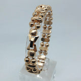 Rose 585 Double Chain Beads Long Bracelet