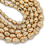 6/8/10MM Skull Head Hematite Natural Stone Beads