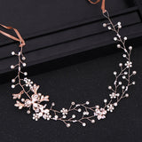 Rose Headbands for Bride Wedding Hair Accessories