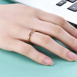 Rose Stainless Steel Ring For Men Women Jewelry Promotional Gift Rings