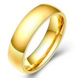 Rose Stainless Steel Ring For Men Women Jewelry Promotional Gift Rings