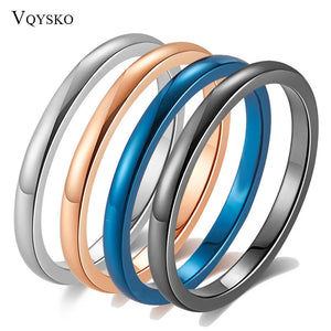 Rose Stainless Steel Ring For Men Women Jewelry Promotional Gift Rings
