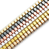 6mm Hematite Stone Bicone Beads for Jewelry Making