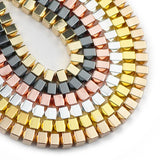 6mm Hematite Stone Bicone Beads for Jewelry Making