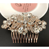 Crystal Hair Comb Rhinestone Jewelry Bride Headpiece