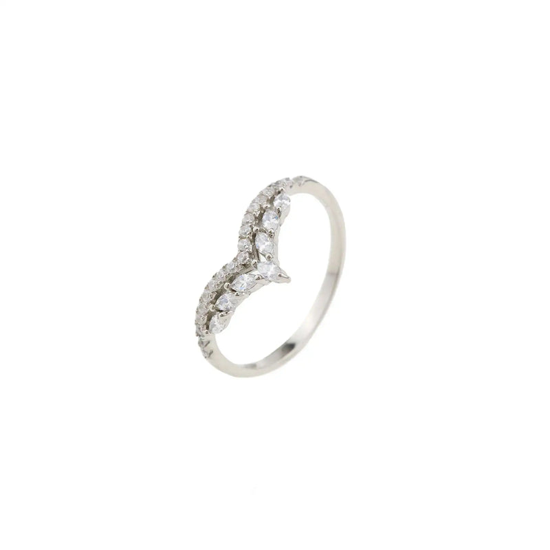Rose Plated 925 Sterling Silver Adjustable Ring