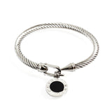 Rose Plating Stainless Steel Woman Bracelet Cuff