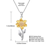 Rose/Silver Chokers Flowers Necklace for Women Girls Gift