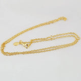 Rose & Silver Anchor Clasp Necklace Europe Jewelry 925 Sterling Silver