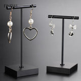 Stainless Steel T Bar Earrings Studs Display Stand
