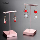 Stainless Steel T Bar Earrings Studs Display Stand