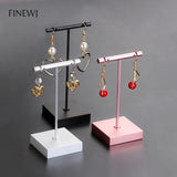 Stainless Steel T Bar Earrings Studs Display Stand
