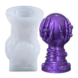 Rose Hand 3D Silicone Soap Candle Mold DIY Crafts Tools