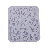 Rose Heart Silicone Mold for Cake Decor Resin Jewelry Casting