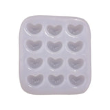 Rose Heart Silicone Mold for Cake Decor Resin Jewelry Casting