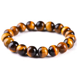 Tiger Eye Buddha Bracelets 4/6/8/10/12/14 mm