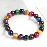 Tiger Eye Buddha Bracelets 4/6/8/10/12/14 mm