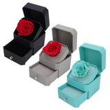 Elegant Red Rose Jewelry Lifting Gift for Engagements