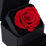 Elegant Red Rose Jewelry Lifting Gift for Engagements