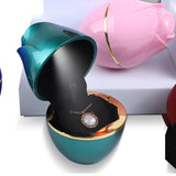 Rose LED Light Necklace Pendant Bracelet Boxes Organizer
