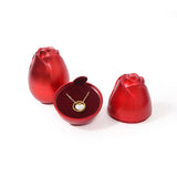 Rose Lift Creative Necklace Rings Earrings Jewelry Boxs For Girlfriend