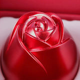 Rose Lift Creative Necklace Rings Earrings Jewelry Boxs For Girlfriend