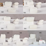 Rose Mold for DIY Decoration Ornaments Flowers Storage Box Mold