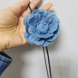 Rose Pendant Clavicle Chain Adjustable Necklace