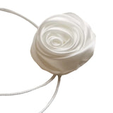 Rose Pendant Clavicle Chain Adjustable Necklace Dropship