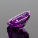 Rose Purple Radiant CZ High Carbon Diamond Lab Zircon 4K Cutting